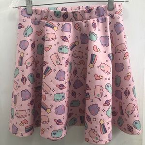 Pink Pusheen Skater Skirt